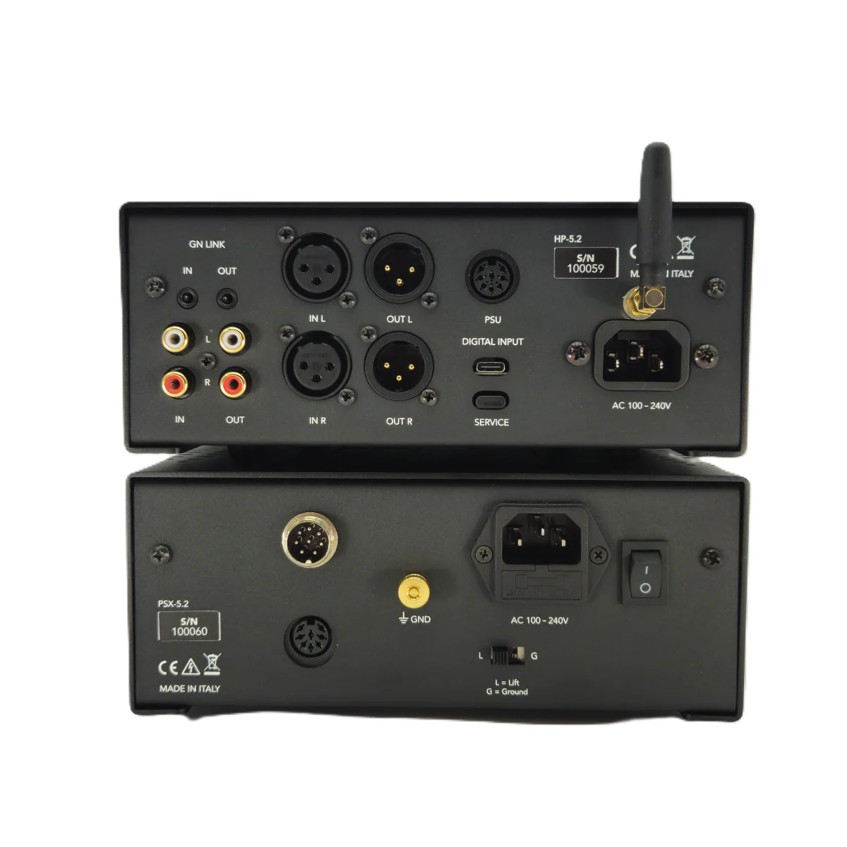 NEW! Gold Note HP-5.2 Headphone Amplifier DAC All in One with PSX-5.2 Power Supply - Image 2