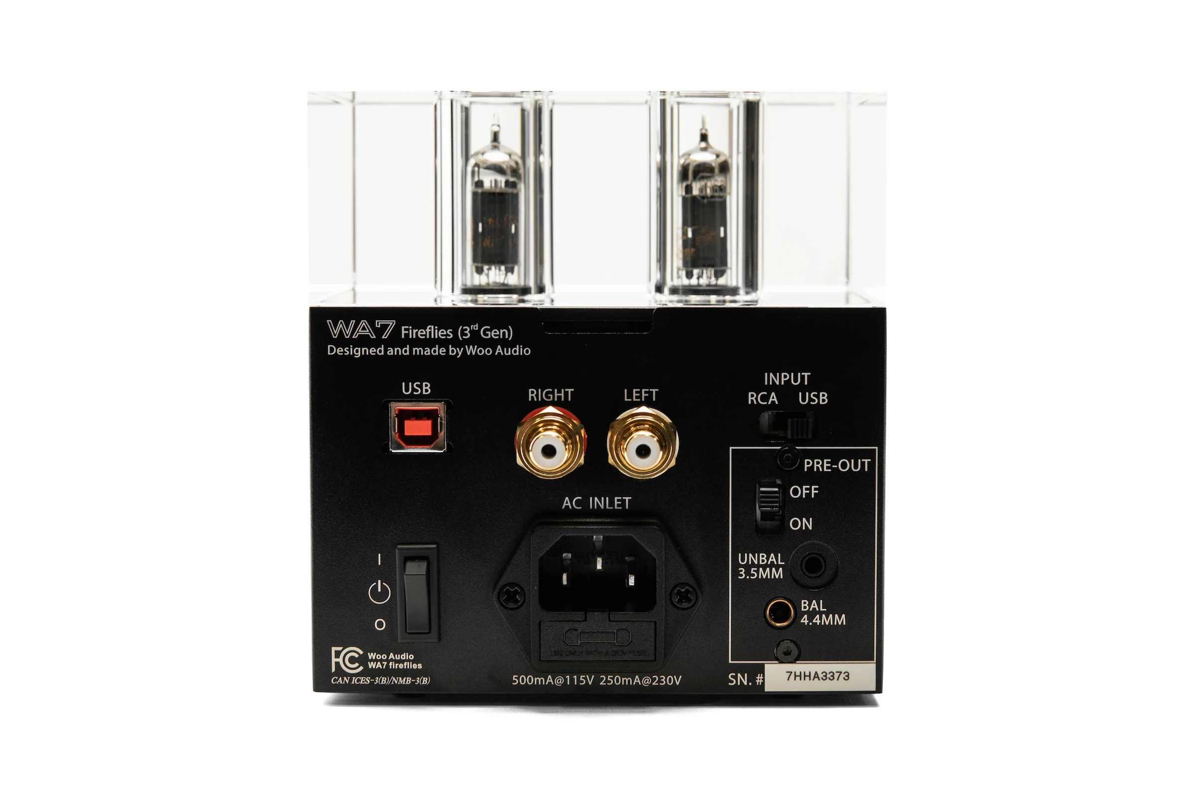 Woo Audio WA7 Fireflies (3rd gen) Balanced Headphone Amplifier / DAC - Image 4